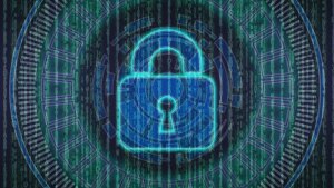 Transparentes Schluss vor Hintergrund mit Mustern